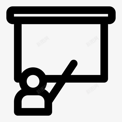 教学领导演讲svg_新图网 https://ixintu.com 教学 领导 演讲 教师 导师 学校 设备