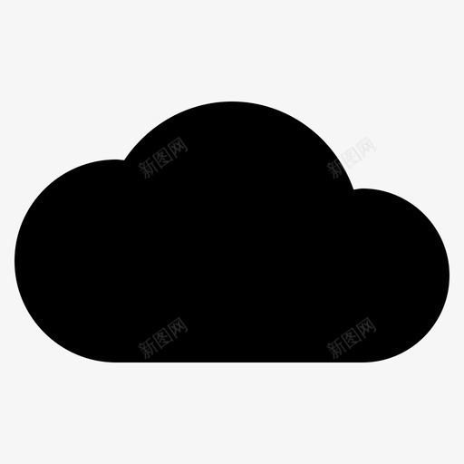 云云景积云svg_新图网 https://ixintu.com 云云 云景 积云 阴天 天气 天气预报 图示