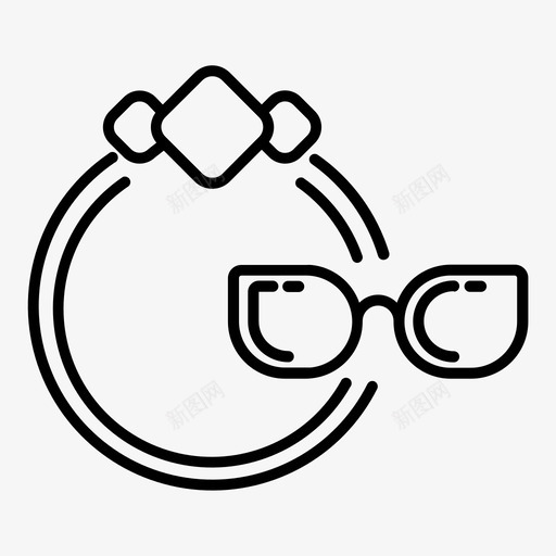 配件眼镜戒指svg_新图网 https://ixintu.com 配件 戒指 眼镜 太阳镜