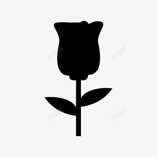 玫瑰花郁金香svg_新图网 https://ixintu.com 玫瑰花 郁金香 庆典