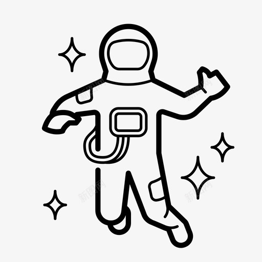 宇航员天文学外层空间svg_新图网 https://ixintu.com 宇航员 天文学 外层空间 科学家 宇宙飞船