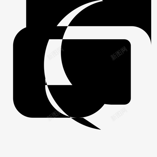 聊天信件信息svg_新图网 https://ixintu.com 聊天 信件 信息 手机 语音 泡泡 应用程序 消息