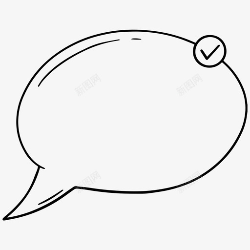 发送气泡聊天svg_新图网 https://ixintu.com 发送 气泡 聊天 传递 消息 文本