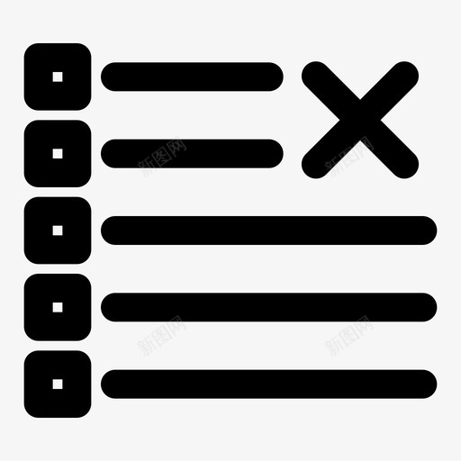列表删除数据文件svg_新图网 https://ixintu.com 删除 列表 数据 文件 纸张 媒体 设备