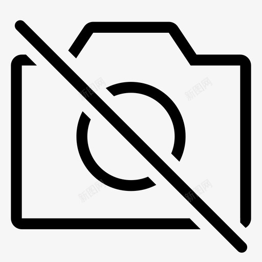 相机关闭图像交互svg_新图网 https://ixintu.com 相机 关闭 图像 交互 图片