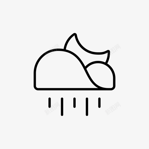大雨夜多云夜夜空svg_新图网 https://ixintu.com 夜间 雨夜 天气 大雨 夜大 多云 夜夜 夜空 时间