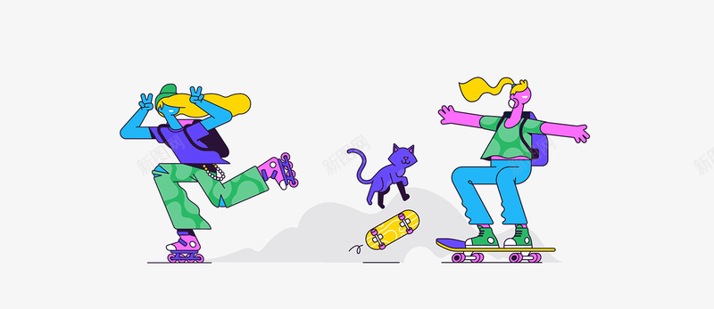 WRTS We were asked to create a new illustration style for the rebrand of WRTS the number 1 platfopng免抠素材_新图网 https://ixintu.com