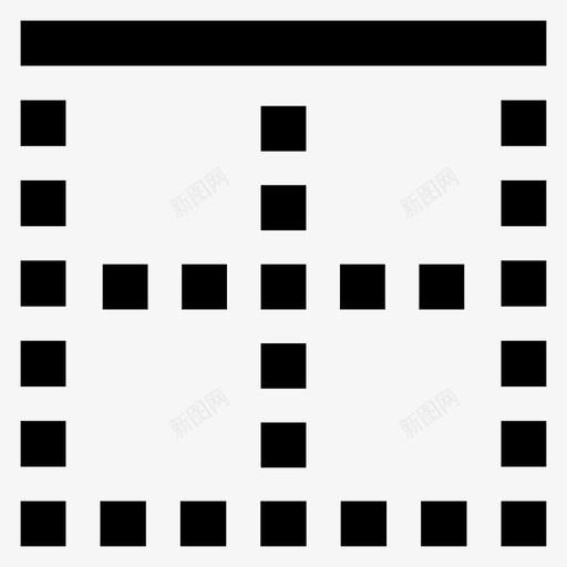 上边框iconsvg_新图网 https://ixintu.com 边框