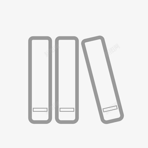 书架未选中svg_新图网 https://ixintu.com 书架 选中 填充 单色 简约