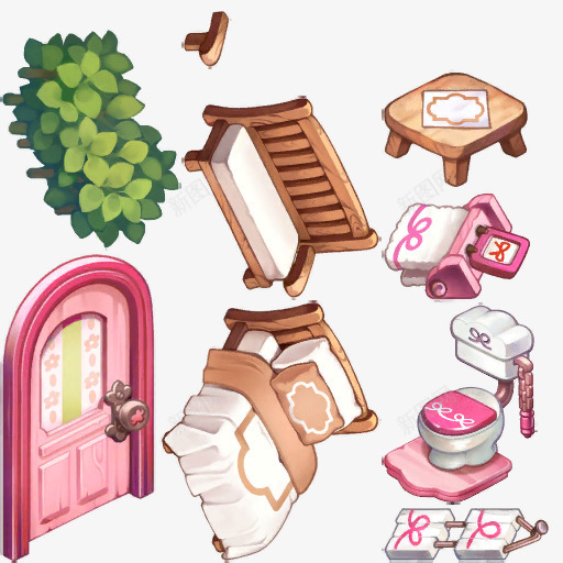Furni1150503场景图png免抠素材_新图网 https://ixintu.com 场景