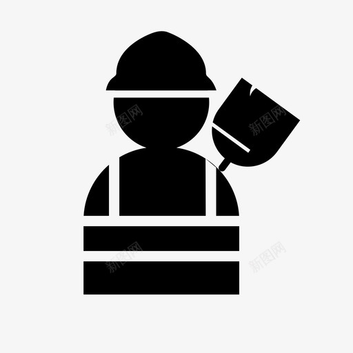 环卫工人svg_新图网 https://ixintu.com 环卫 环卫工 工人