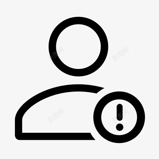 icon未实名认证1svg_新图网 https://ixintu.com 实名 认证 线性