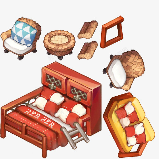 Furni1150508插画png免抠素材_新图网 https://ixintu.com 插画