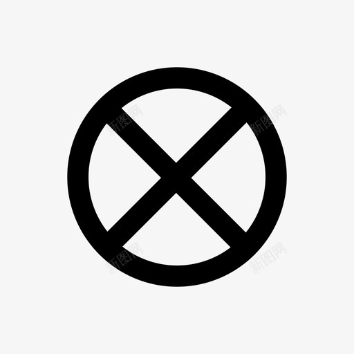 取消取消按钮行圆64pxsvg_新图网 https://ixintu.com 取消 按钮 行圆