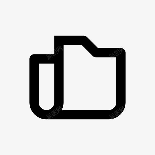 文件夹行存档64pxsvg_新图网 https://ixintu.com 文件夹 存档