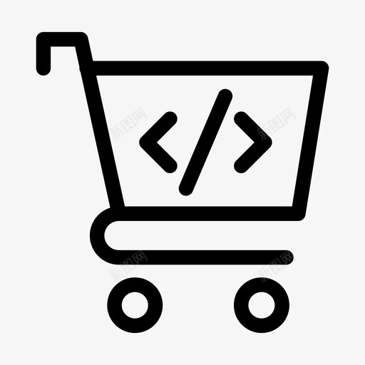 购物车手袋脚本svg_新图网 https://ixintu.com 购物车 手袋 脚本 购物袋 购物