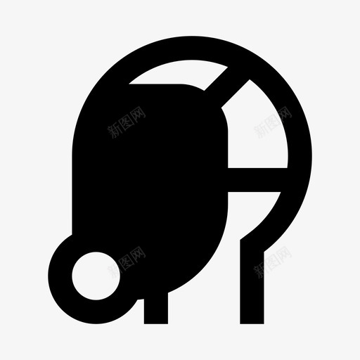 口罩化学防护医用svg_新图网 https://ixintu.com 口罩 医用 化学防护 呼吸器 病毒 固体
