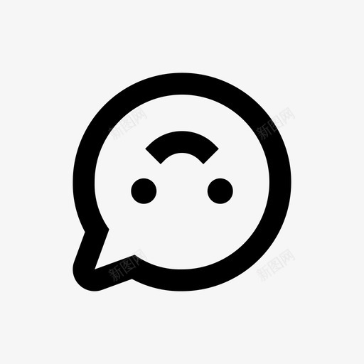 表情符号聊天泡泡高飞svg_新图网 https://ixintu.com 表情 符号 泡泡 聊天 高飞 信息 在线聊天