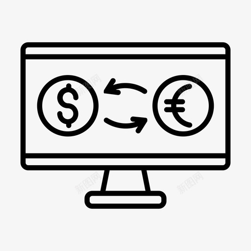 货币兑换充电器数码svg_新图网 https://ixintu.com 货币 兑换 充电器 数码 美元 在线 电子商务