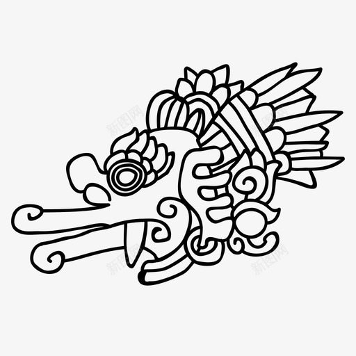 阿兹特克符号玛雅玛雅阿兹特克svg_新图网 https://ixintu.com 阿兹 特克 符号 玛雅