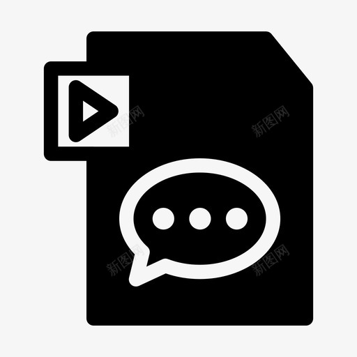 视频加载数据文档svg_新图网 https://ixintu.com 视频 加载 数据 文档 文件 管理文件 管理