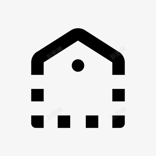 房屋平面图pixa房地产64pxsvg_新图网 https://ixintu.com 房屋 平面图 房地产