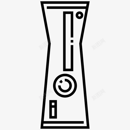 xbox360主机控制器svg_新图网 https://ixintu.com 设备 游戏视频 主机 控制器 游戏