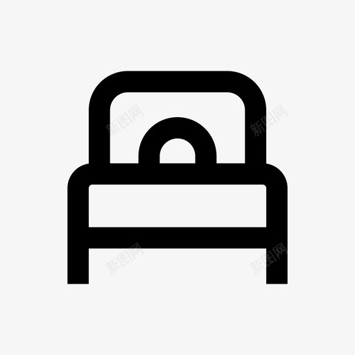 床小床线路设施64pxsvg_新图网 https://ixintu.com 床床 小床 线路 设施