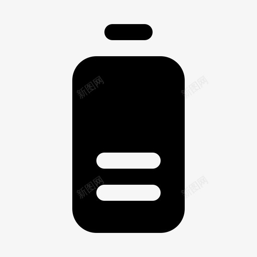 半电池能量uisvg_新图网 https://ixintu.com 电池 能量 固态