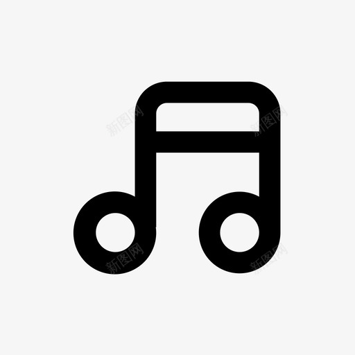 旋律摇篮曲音乐svg_新图网 https://ixintu.com 旋律 摇篮曲 音乐 音符