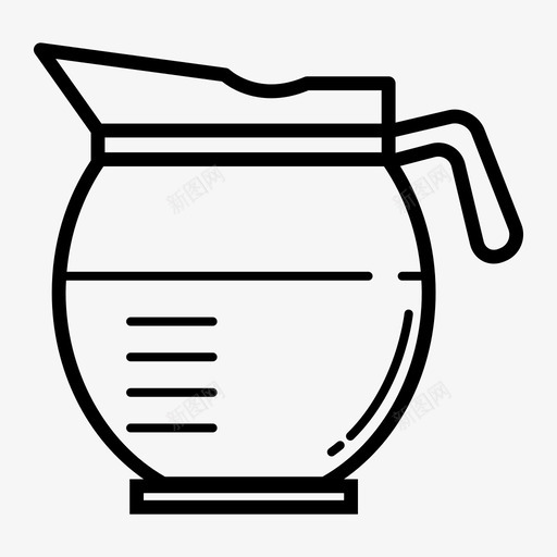 咖啡壶咖啡屋套装svg_新图网 https://ixintu.com 咖啡壶 咖啡屋 套装