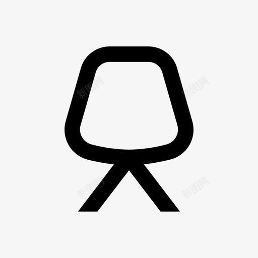 椅子设计师椅子现代椅子svg_新图网 https://ixintu.com 椅子 设计师 现代 凳子 室内 线条