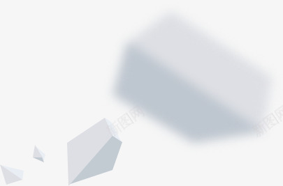 白色不规则立体图形漂浮png免抠素材_新图网 https://ixintu.com 漂浮 立体 白色 几何图形