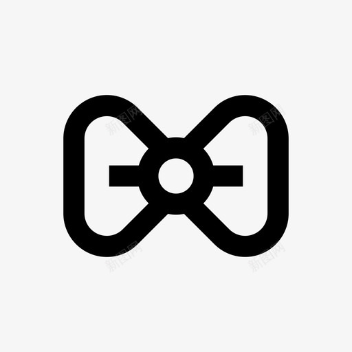 领结配件线衣64pxsvg_新图网 https://ixintu.com 领结 配件 线衣