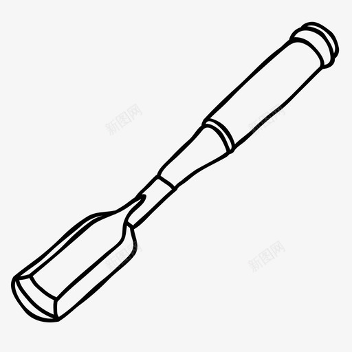凿子雕刻工艺svg_新图网 https://ixintu.com 凿子 雕刻 工艺 工具 木匠