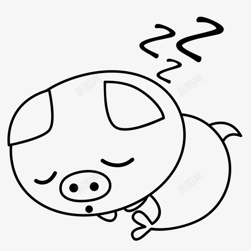 睡觉鱼晚安svg_新图网 https://ixintu.com 睡觉 晚安 休息 呵呵