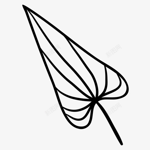 叶子树叶绿色植物svg_新图网 https://ixintu.com 叶子 树叶 绿色植物 植物