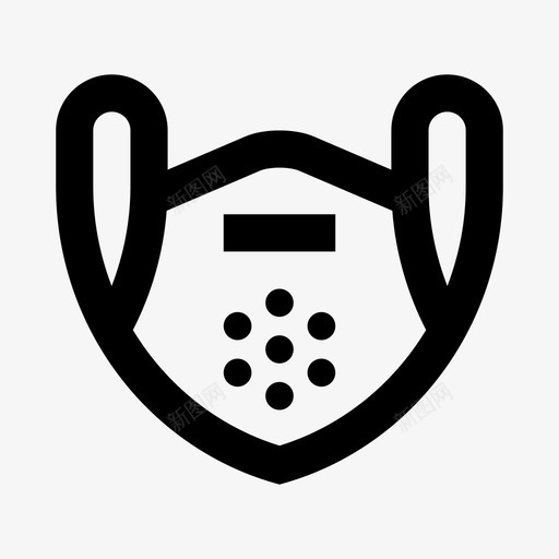 口罩布医用svg_新图网 https://ixintu.com 口罩 医用 布医用 防护 外科