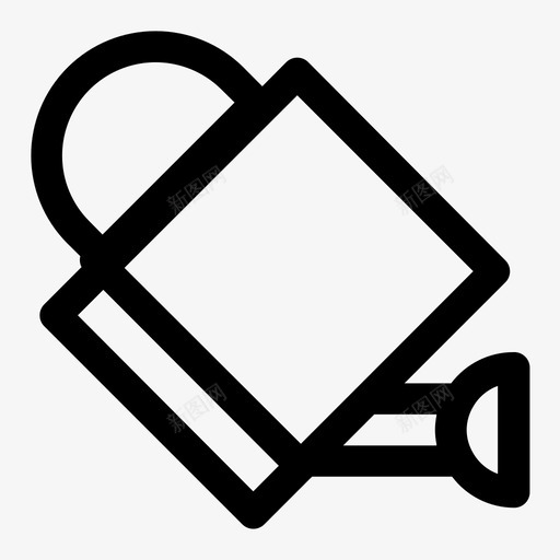浇灌罐耕作svg_新图网 https://ixintu.com 浇灌 耕作
