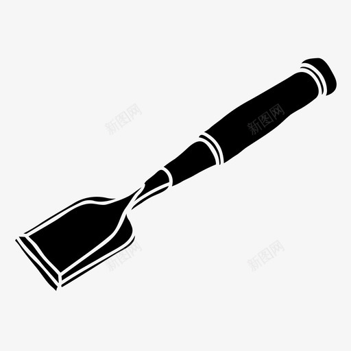 凿子雕刻工艺svg_新图网 https://ixintu.com 凿子 雕刻 工艺 工具 木工
