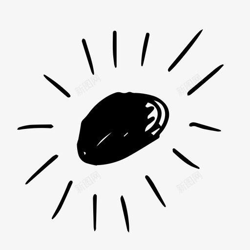 太阳热暖svg_新图网 https://ixintu.com 天气 太阳 热暖 素描