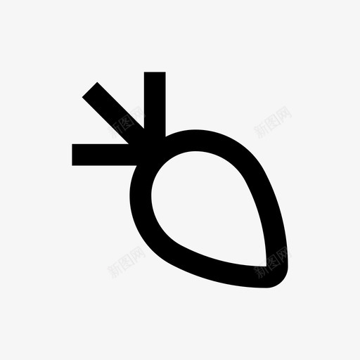 胡萝卜农业农产品svg_新图网 https://ixintu.com 胡萝卜 农业 农产品 蔬菜 种养 生态
