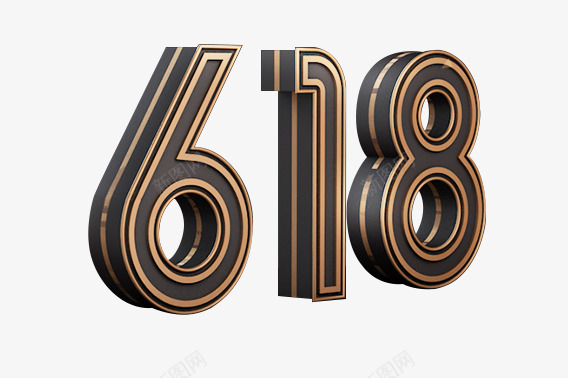 618参考标题字效png免抠素材_新图网 https://ixintu.com 参考 标题字