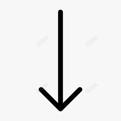 向下箭头方向移动svg_新图网 https://ixintu.com 箭头 向下 方向 移动 交易 轮廓