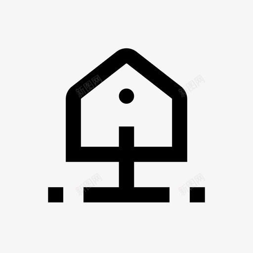家庭连接智能家居智能家居连接svg_新图网 https://ixintu.com 智能家居 连接 家庭 连接线 线路