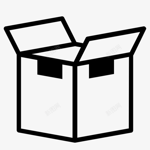 开箱包装装运svg_新图网 https://ixintu.com 包装 开箱 装运