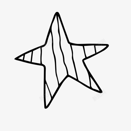 星星闪光夜晚svg_新图网 https://ixintu.com 太空 星星 闪光 夜晚 闪耀 涂鸦
