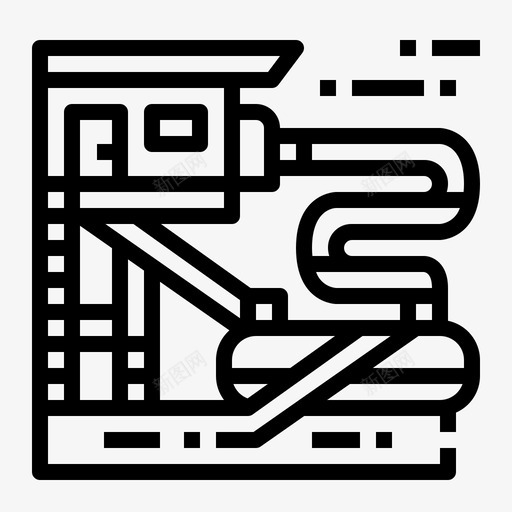 水上乐园建筑位置svg_新图网 https://ixintu.com 位置 水上乐园 建筑 滑块 轮廓