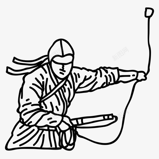 忍者伙计战士svg_新图网 https://ixintu.com 忍者 伙计 战士