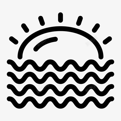 海洋夏天游泳svg_新图网 https://ixintu.com 海洋 夏天 游泳 度假
